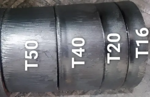 Negative defocus cutting performance on 16–50mm carbon steel